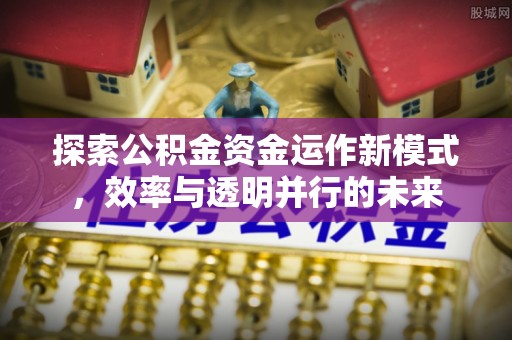 苏澳探索公积金资金运作新模式，效率与透明并行的未来