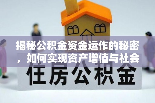 苏澳揭秘公积金资金运作的秘密，如何实现资产增值与社会福利双赢？