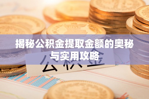 苏澳揭秘公积金提取金额的奥秘与实用攻略