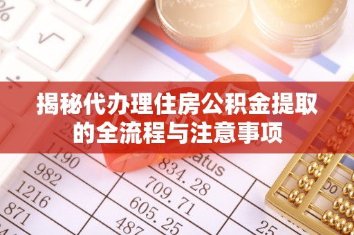 苏澳揭秘代办理住房公积金提取的全流程与注意事项