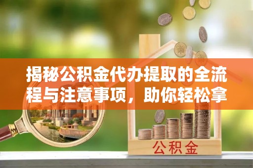 苏澳揭秘公积金代办提取的全流程与注意事项，助你轻松拿回属于自己的钱