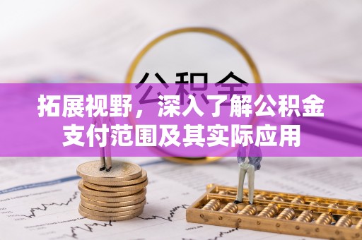 苏澳拓展视野，深入了解公积金支付范围及其实际应用