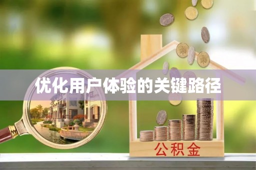 苏澳优化用户体验的关键路径